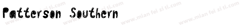 Patterson Southern字体转换